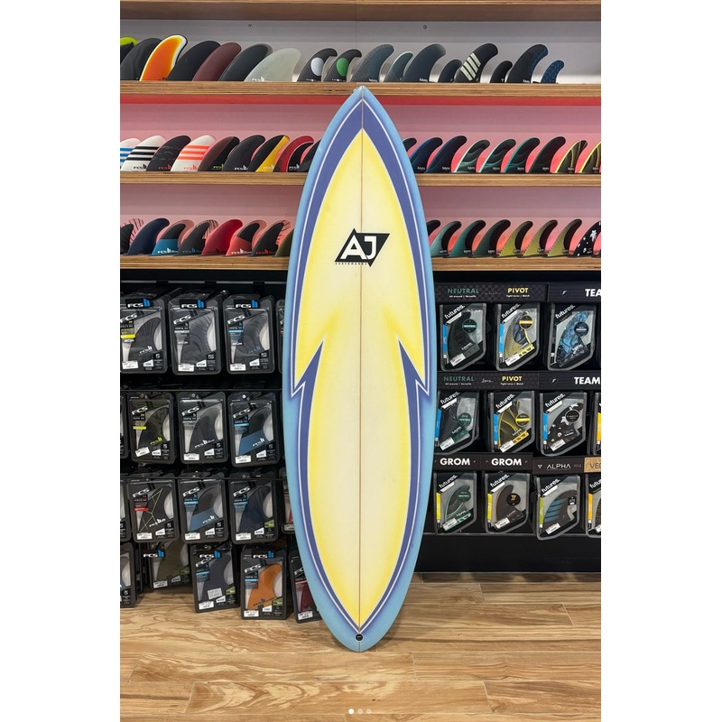 6'0 AJ Single Fin #6708 - Used Surfboard