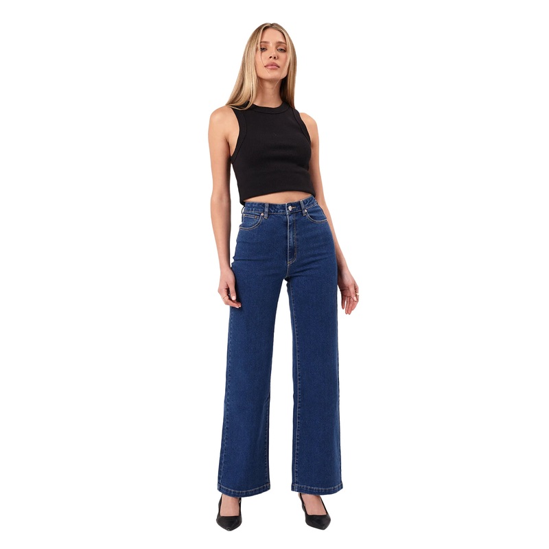 Abrand Womens 94 High Wide Ruth Jeans