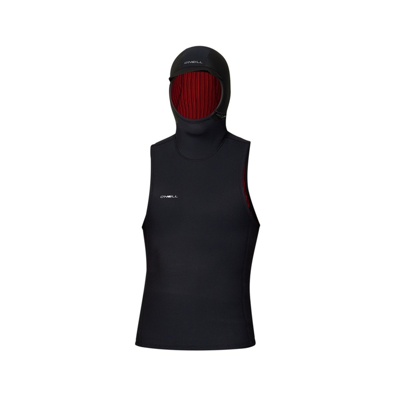 O'Neill Mens Hyper Fire No Sleeve GBS Hooded Vest
