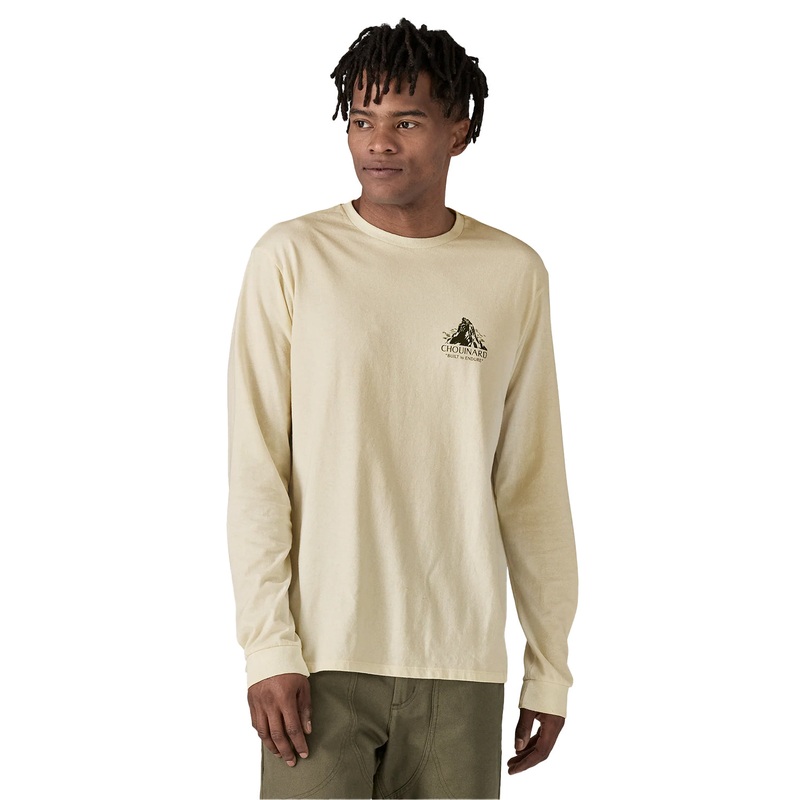Patagonia Mens Long-Sleeved Chouinard Crest Responsibili-Tee