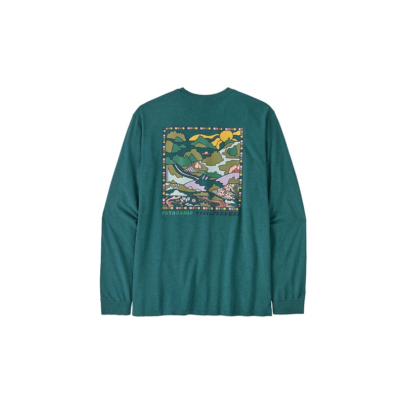 Patagonia Mens Long-Sleeved Trailseekers Responsibili-Tee