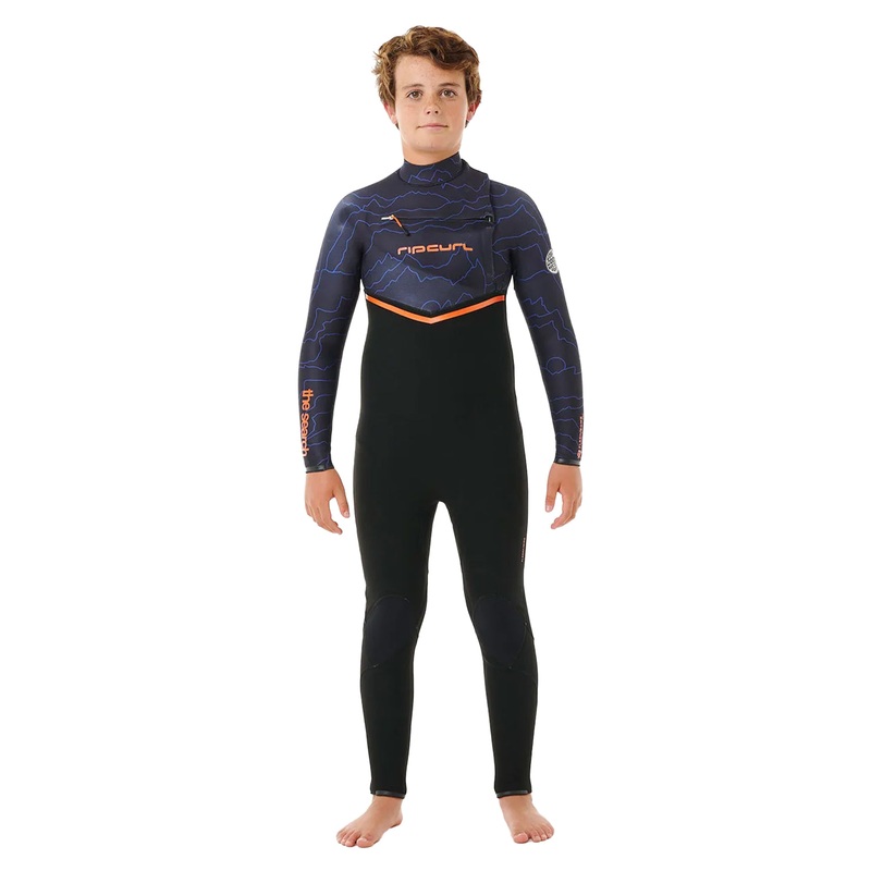 Rip Curl Kids Flashbomb 4/3mm Chest Zip Steamer