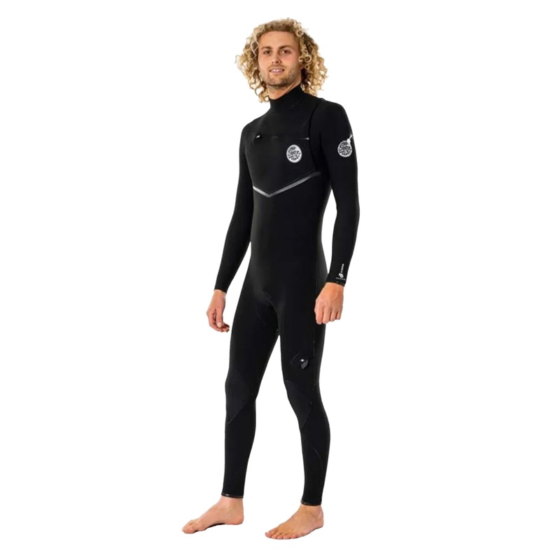 Rip Curl Mens E7 E-Bomb 3/2 Chest Zip Steamer