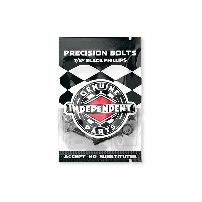 7/8" Phillips Independent Genuine Parts Black Hardware