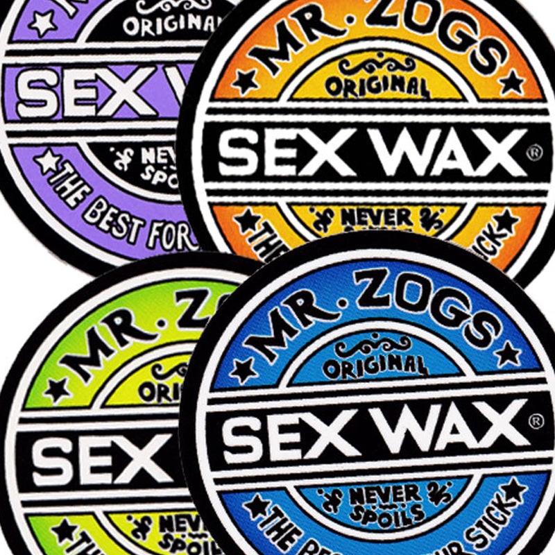Sex Wax Mr. Zogs Logo 1" Sticker