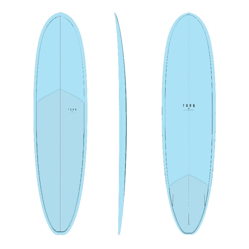 8'2" TET Fun V+ Baby Blue