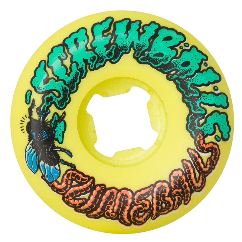 54mm Screw Balls Speed Balls Yellow 99a Slime Balls
