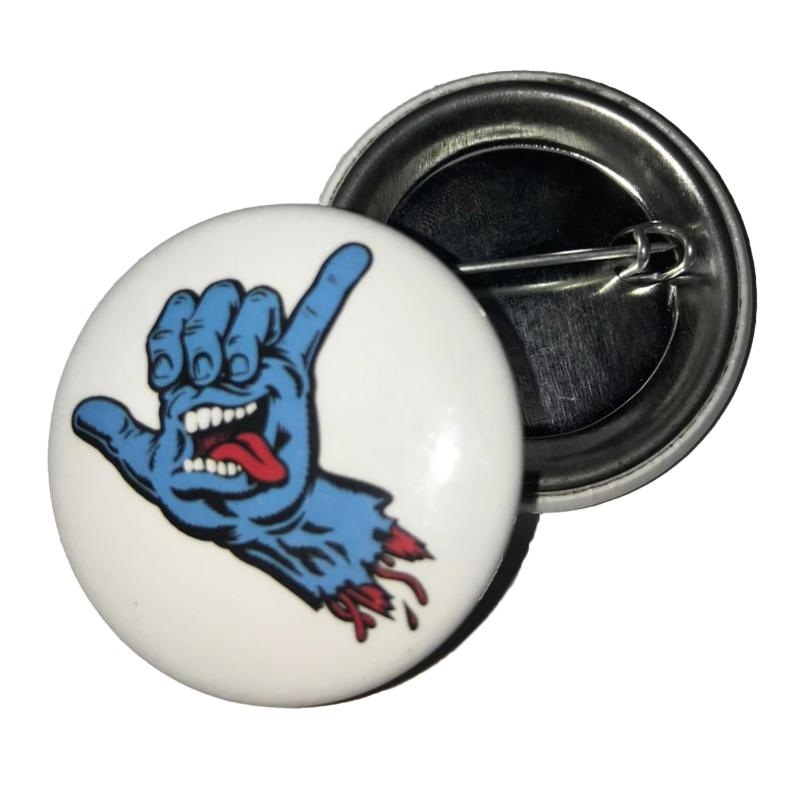 Screaming Shaka 1.5" Collectibles Button