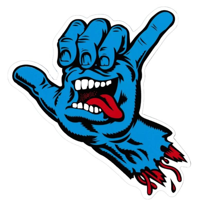 Screaming Shaka 6" Sticker