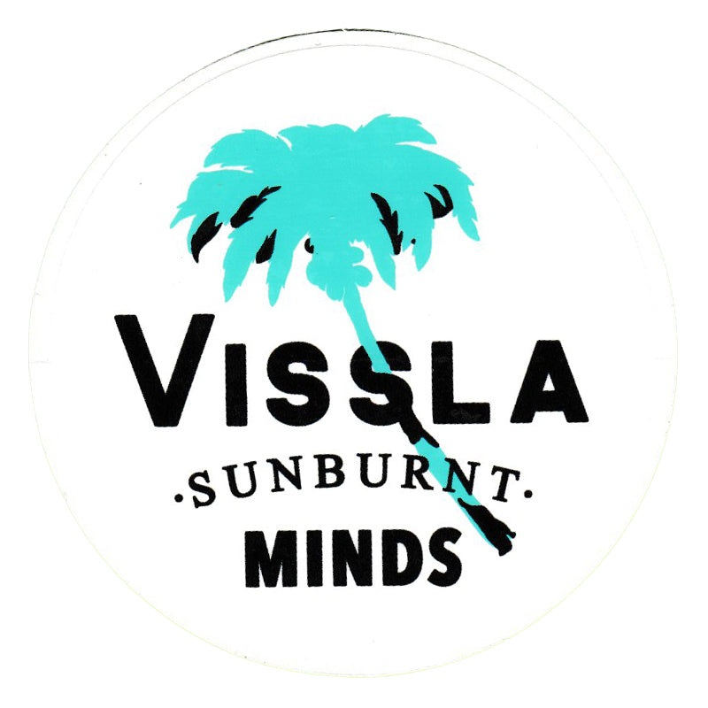 Vissla Sunburnt Sticker 2.5"