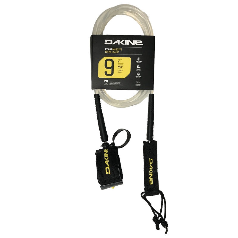9' x 7/16" Peahi Big Wave Leash w/ clip