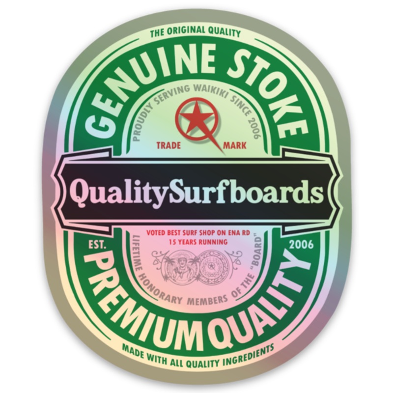 HeineQuality Holographic Sticker