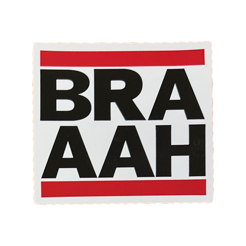 Braaah Run DMC Sticker