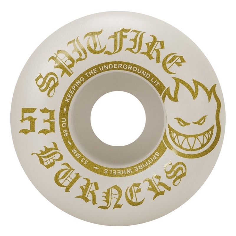 53mm Bighead 99A Burners White/ Gold