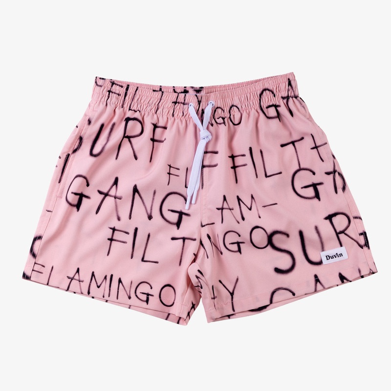 Duvin Spray Paint Swim Short