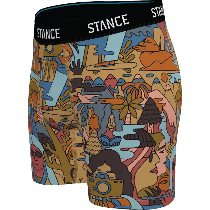 Stance Poly Boxer Brief Underwear - Calication