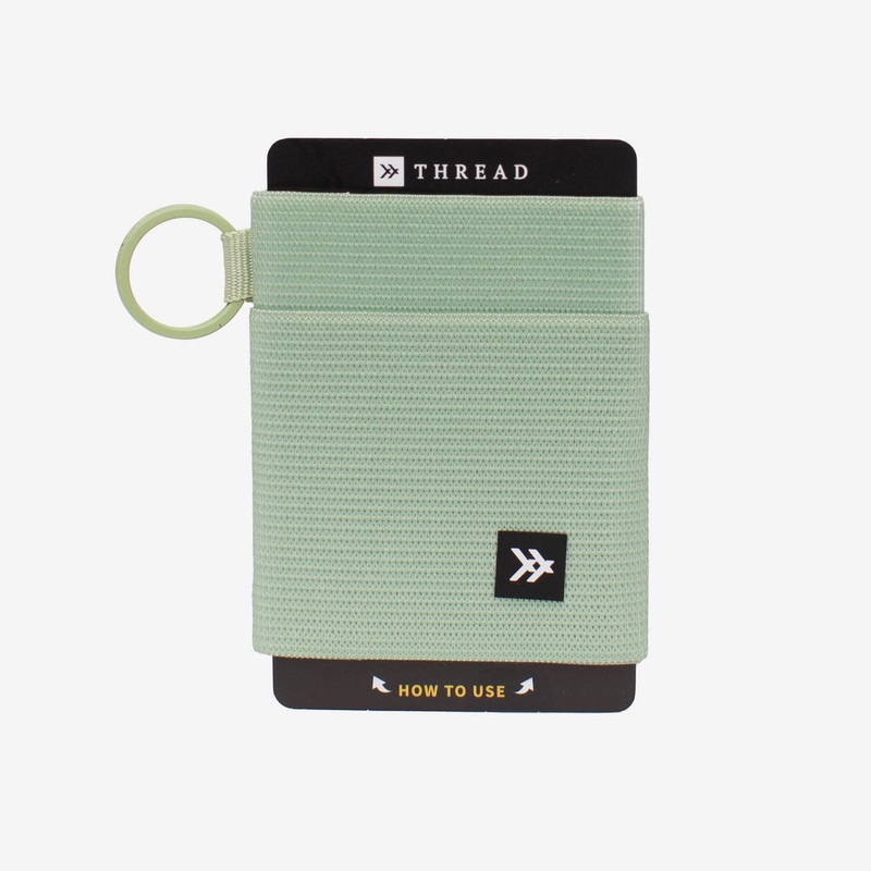 Thread Wallets Sage Elastic Wallet