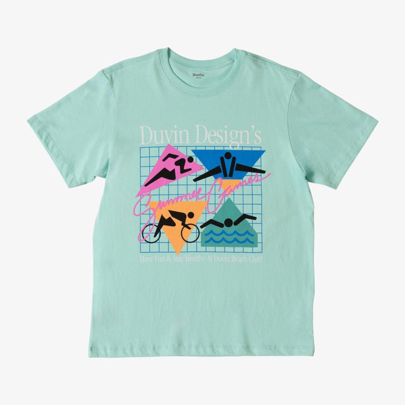 Duvin Summer Games Tee - Teal