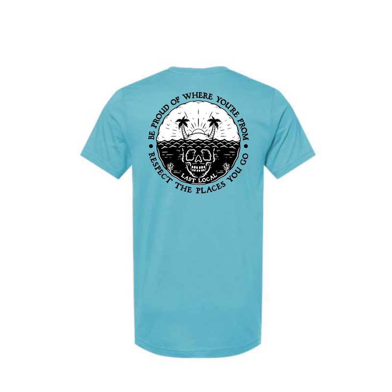 Last Local Skull Island T-Shirt - Turquoise