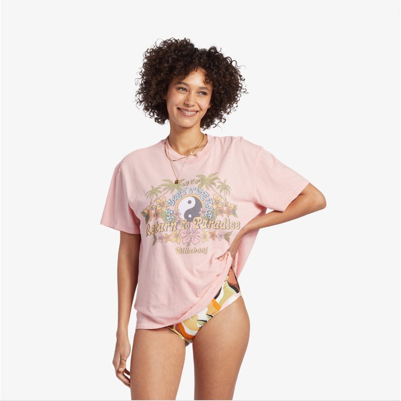Billabong Never Lost T-Shirt - Light Sorbet