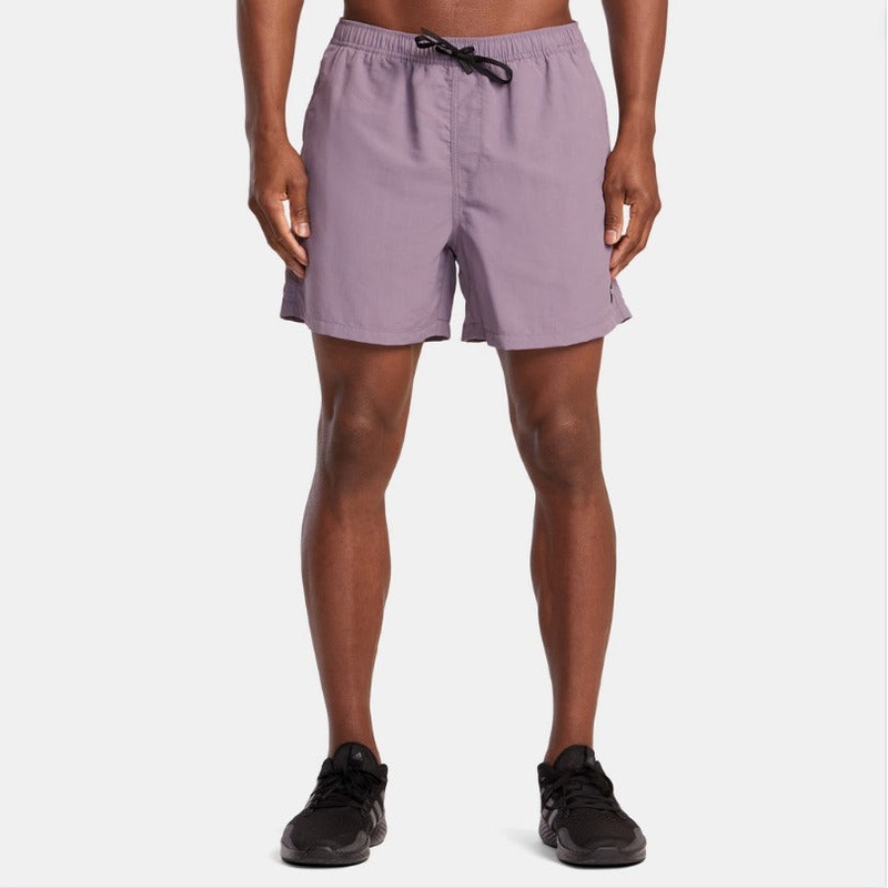 RVCA Outsider Basecamp Elastic Walkshort 16" - Purple Sage