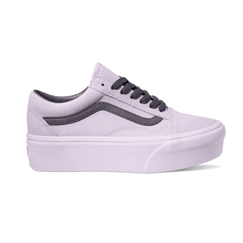 Vans FU Old Skool Stackform Shoe - Suede Lavender Lae
