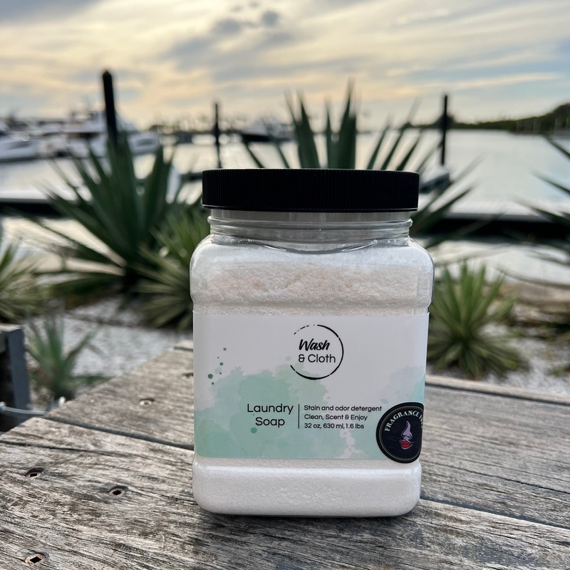 Wash & Cloth Natural Laundry Soap - Fragrance Free
