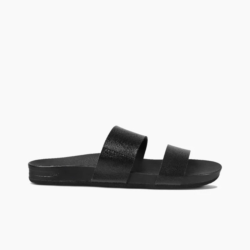 Reef Womens Cushion Vista Sandal - Black