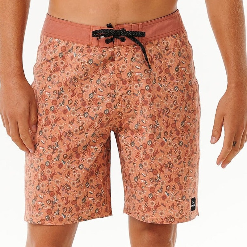 Rip Curl Mirage Floral Reef 19" Boardshort - Clay