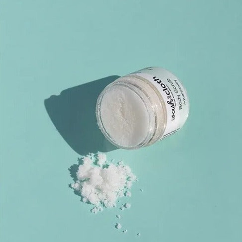 Wash & Cloth Body Scrub - 2.8 Oz
