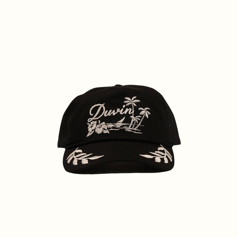 Duvin Captain Hat - Black