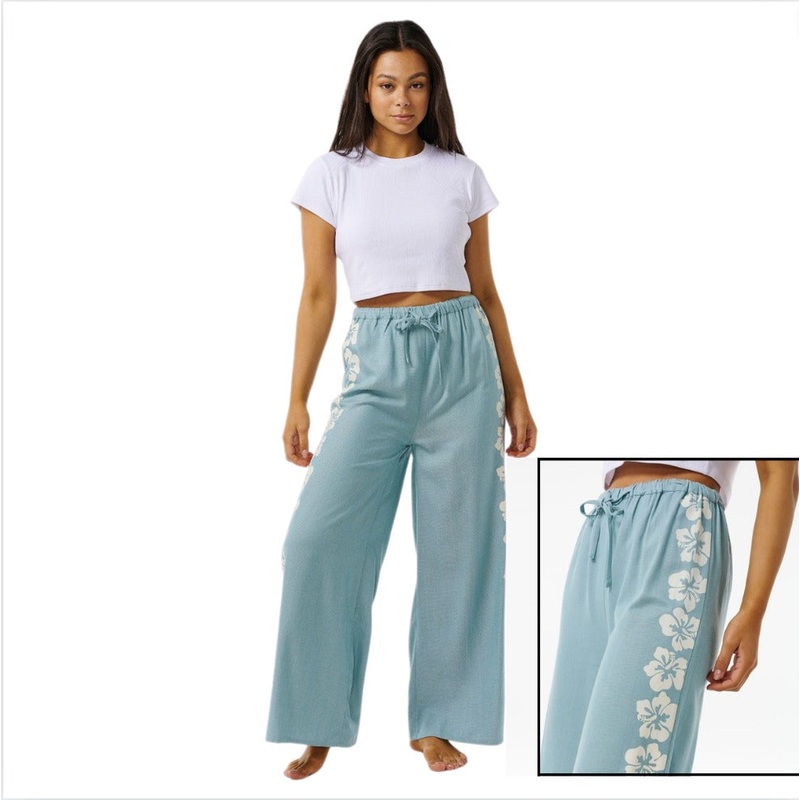 Rip Curl Hibiscus Heat Pant - Mid Blue