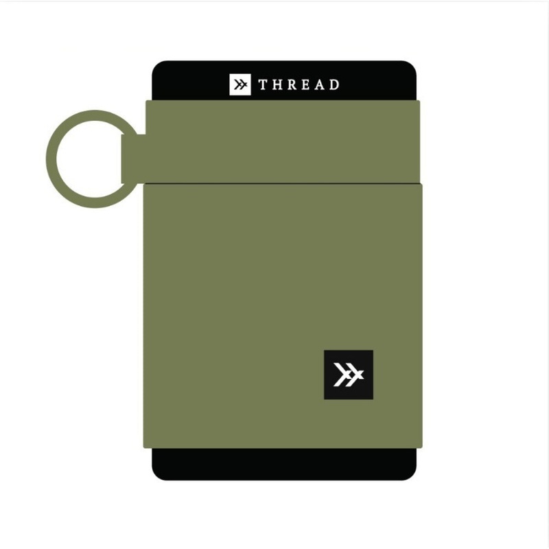 Thread Wallets Olive Elastic Wallet