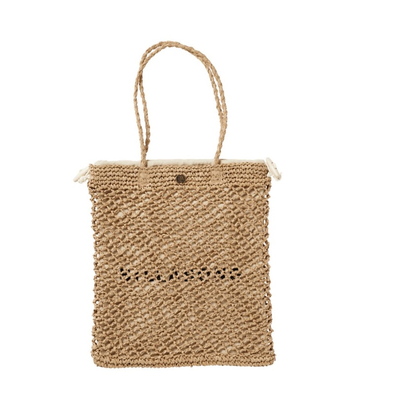 Billabong Two Cute Beach Tote - Tan