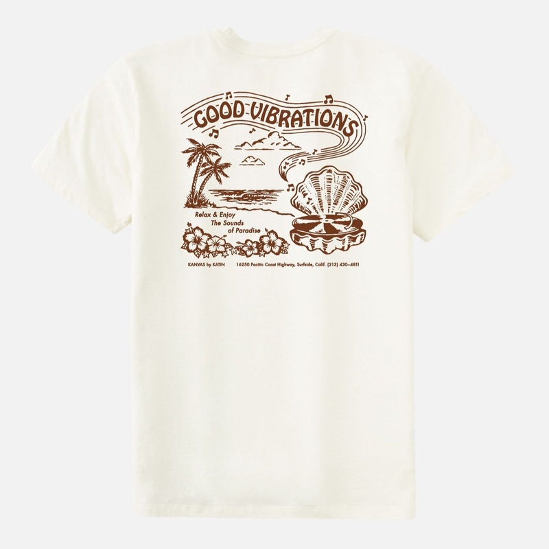 Katin Vibrations Tee - Vintage White