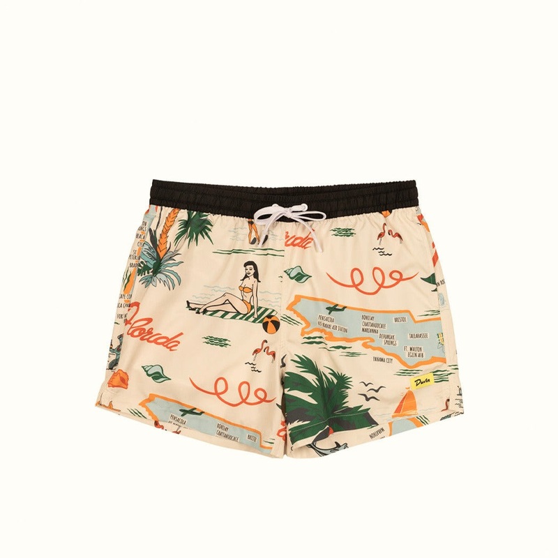 Duvin Florida Swim Short - Antique