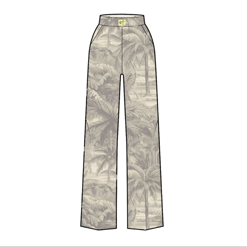 Duvin Tropical Camo Womens Pants - Camo