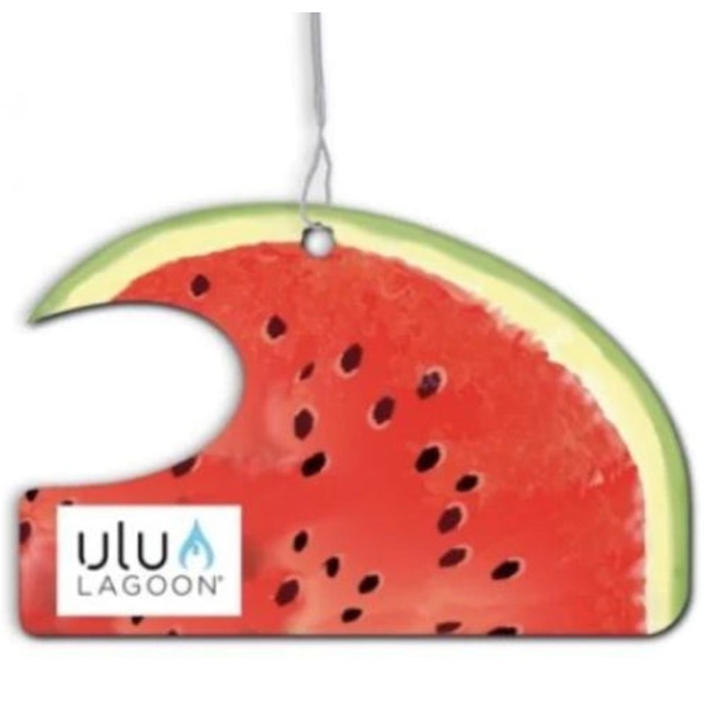 Ulu Lagoon Watermelon Mini Wave Air Freshener (Original Coconut Surf Wax Scent)