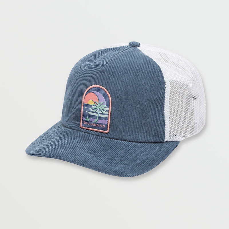 Billabong Lounge Trucker Hat - Charcoal & Navy