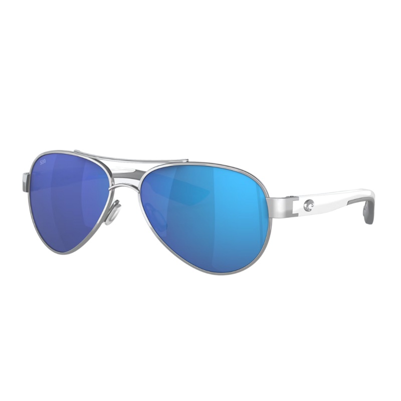 Costa Loreto Sunglass - Palladium with Blue Mirror Polarized Glass