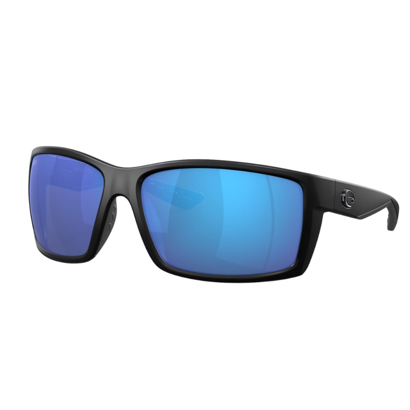 Costa Reefton Sunglass - Blackout with Blue Mirror Polarized Glass