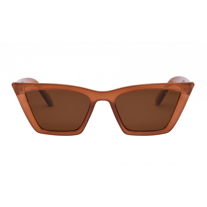 I-SEA Rosey Polarized Sunglasses - Coffee
