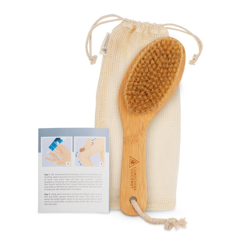 Conscious Coconut Essential Dry Brush
