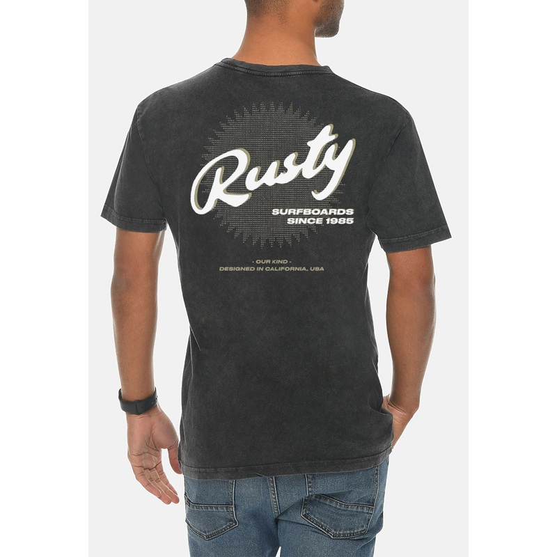 Rusty Sun Center Short Sleeve Tee