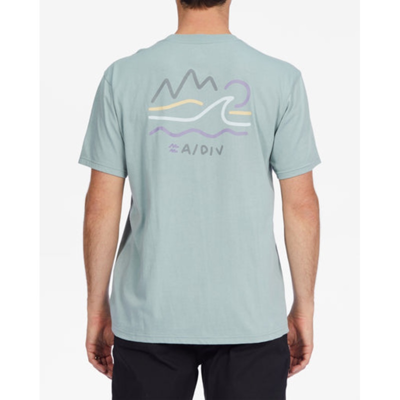 Billabong A/Div Peaks Organic Short Sleeve T-Shirt