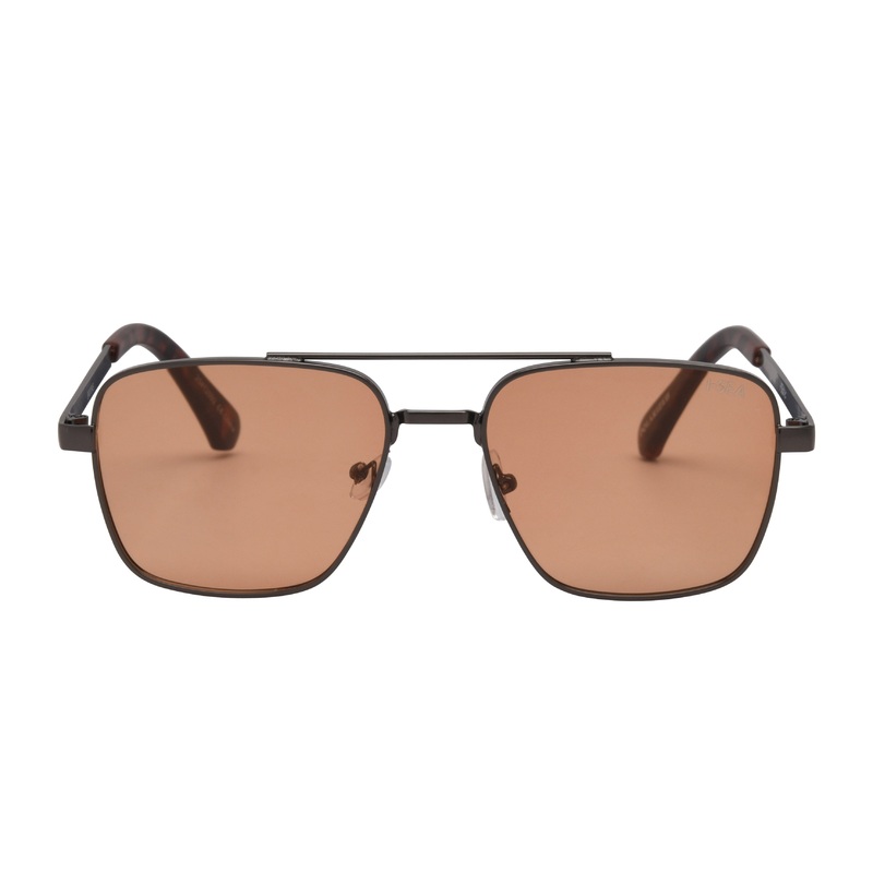 I-Sea Brooks Polarized Sunglasses - Gunmetal & Amber