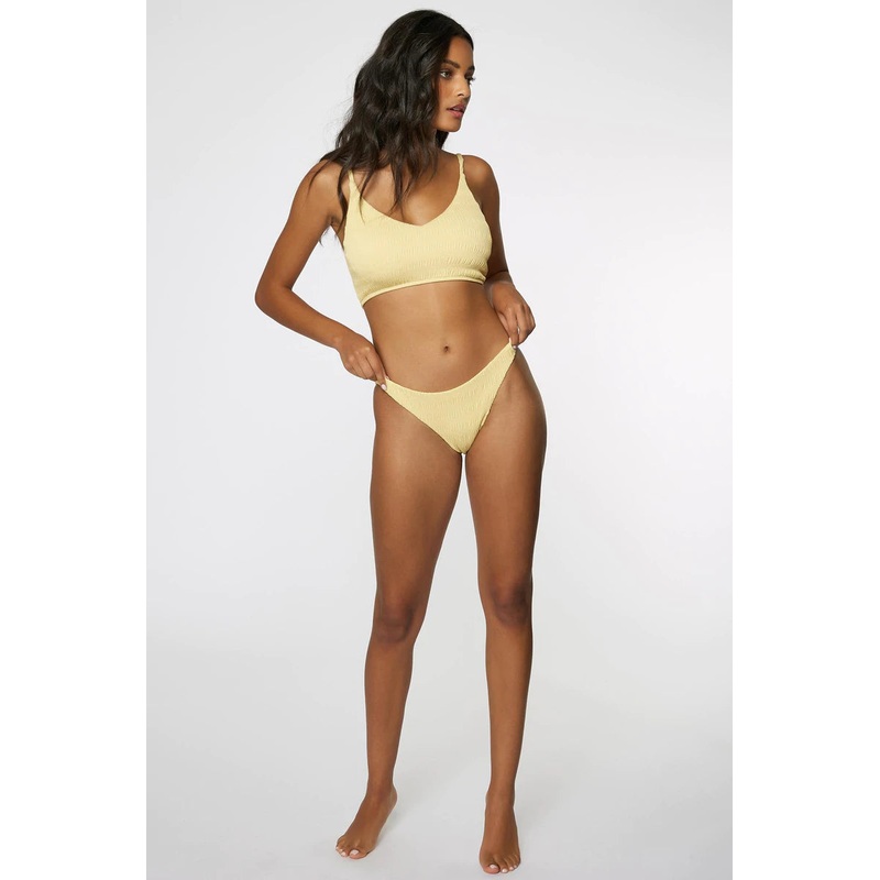 O'Neill Saltwater Solids Textured Flamenco Bikini Bottom