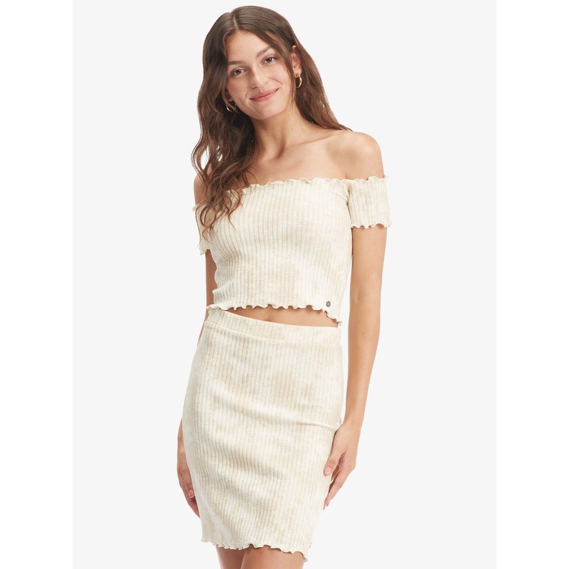 Roxy Venice Babe Rib Knit Skirt