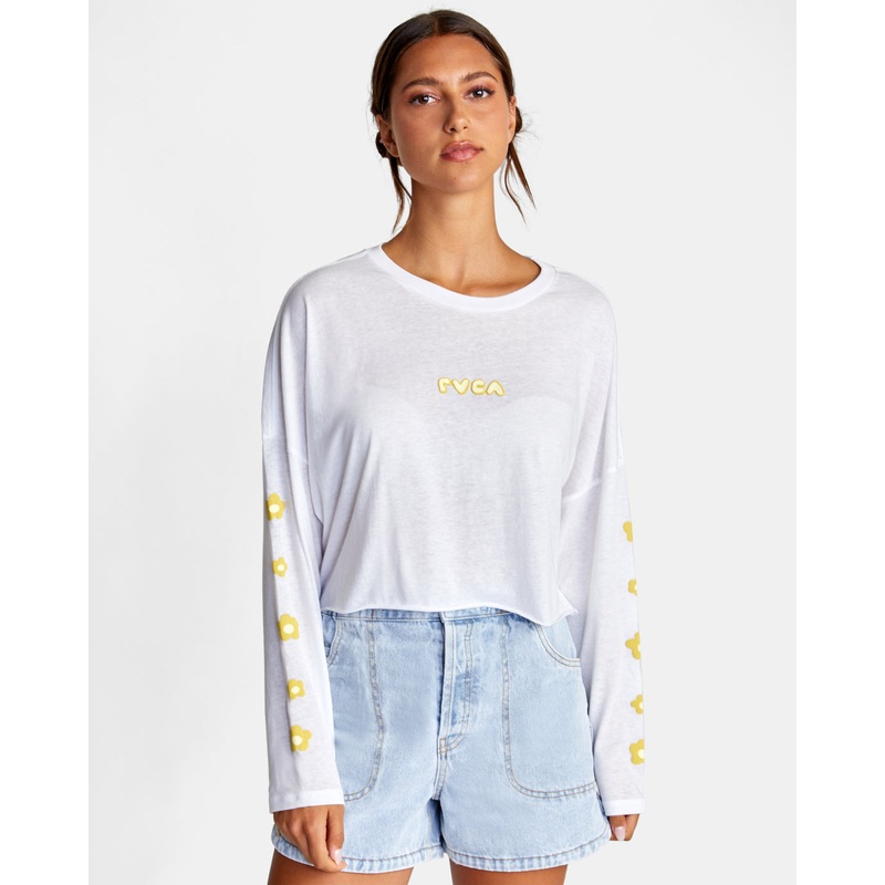 RVCA Retro Puff Long Sleeve Tee