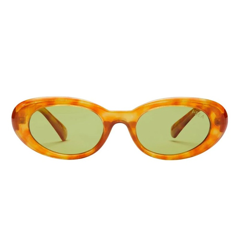 I-SEA Jagger Polarized Sunglasses - Honey Tort / Green